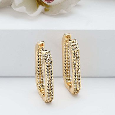 AGP PARIS Sleek and Stylish Hoop Earrings
