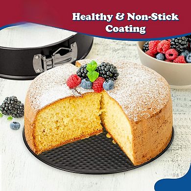 Great Ambitions 9 Inch Non-stick Cheesecake Pan Springform Pan with Removable Bottom/Leakproof