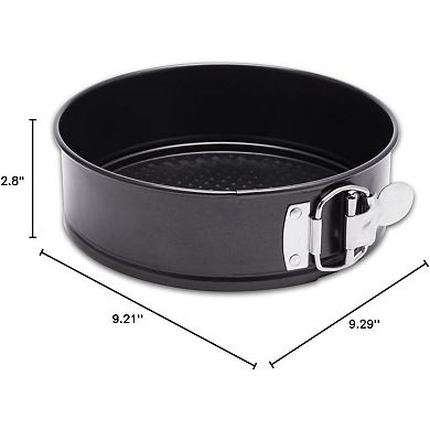 Great Ambitions 9 Inch Non-stick Cheesecake Pan Springform Pan with Removable Bottom/Leakproof