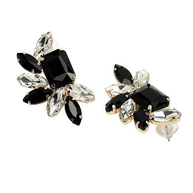 AGP PARIS Diva Collection Blossoming Black Studs
