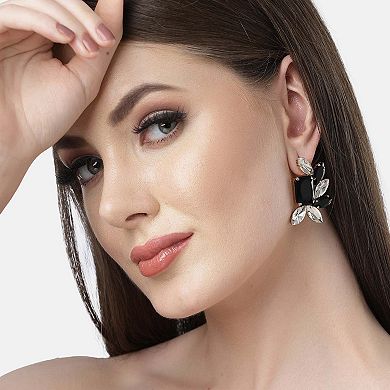 AGP PARIS Diva Collection Blossoming Black Studs