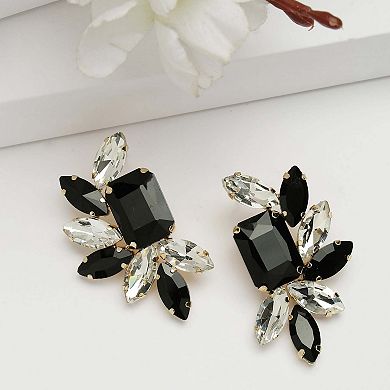 AGP PARIS Diva Collection Blossoming Black Studs
