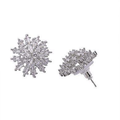 AGP PARIS Snowflake Stud Earrings