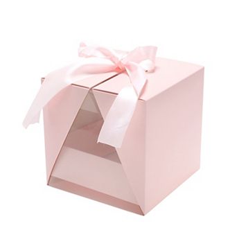 Elegant V-shape Flower Gift Boxes for Gifts 1 pc 6.5"x6.3"x6.3"