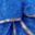 Silver Tone Blue
