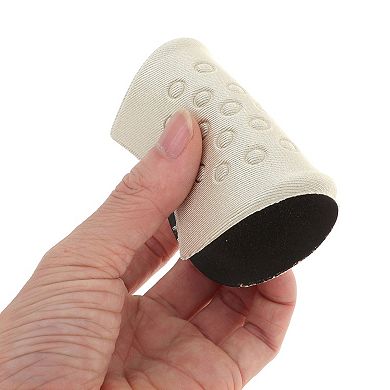 Soft Round Head Shock-absorbing Forefoot Insole Pads Apricot 2 Pairs