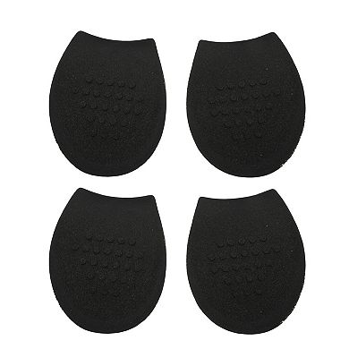 Soft Round Head Shock-absorbing Forefoot Insole Pads Apricot 2 Pairs
