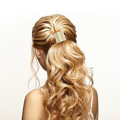 Semi-cylindrical Ponytail Buckle Hair Clip for Women 1.5"x1.5" 1 Pc