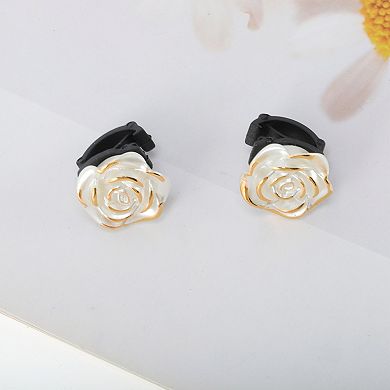 Rose Shoelace Charms 1 Pair