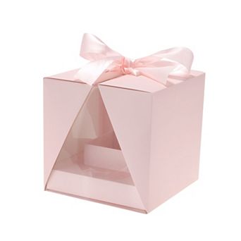 Elegant V-shape Flower Gift Boxes for Gifts 1 pc 8.46"x7.87"x7.87"