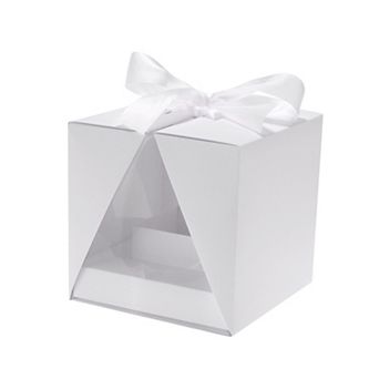 Elegant V-shape Flower Gift Boxes for Gifts 1 pc 8.46"x7.87"x7.87"