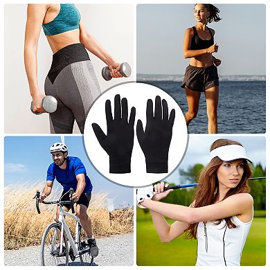 Non-slip Full Finger Compression Gloves for Sport 1 Pair