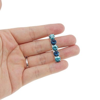 Two-color Rhinestone Shoelace Charms for Customizing Your Footwear 1 Pc