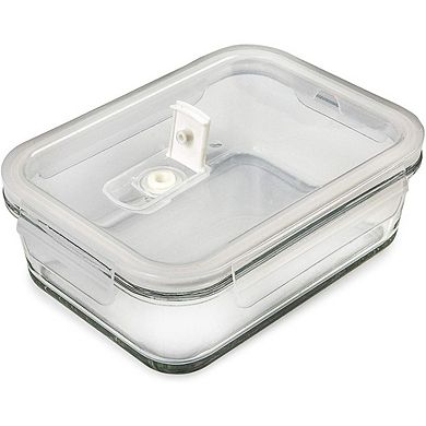 5-Pack 30oz Glass Meal Prep Containers with Lids, Multi-Compartment