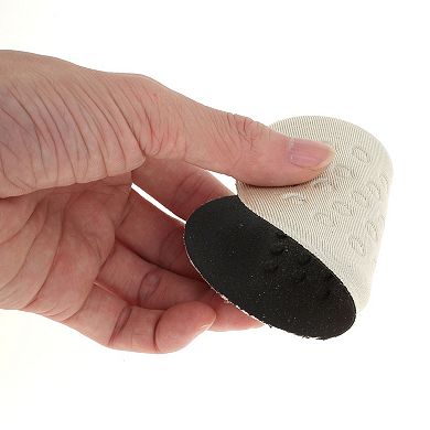 Soft Pointed Head Shock-absorbing Forefoot Insole Pads Apricot 2 Pairs