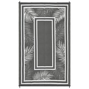 Fashionwu Modern Outdoor Plastic Reversible Non Slip Waterproof Area Rugs Camping Throw Carpet