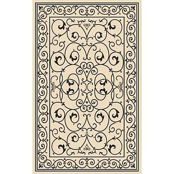 Fashionwu Modern Outdoor Plastic Garden Decor Reversible Easy to Clean UV Resistant Area Rugs for RV