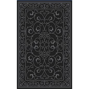 Fashionwu Modern Outdoor Plastic Garden Decor Reversible Easy to Clean UV Resistant Area Rugs for RV