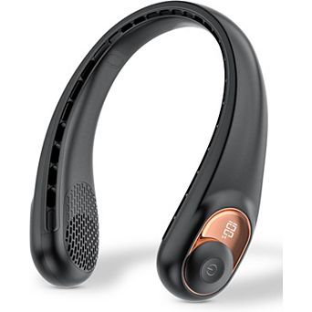 Neck Fan + Waist Fan Bundle, 360° Airflow, 14600RPM, 12,000mAh Battery