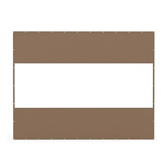 PVC Outdoor Curtain, 10'Hx13'W, Weather Resistant