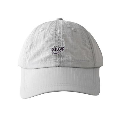 Lightweight Baseball Cap with Embroidered Nice Detail and Adjustable Back Strap