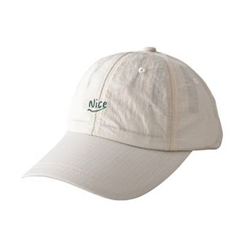 Lightweight Baseball Cap with Embroidered Nice Detail and Adjustable Back Strap