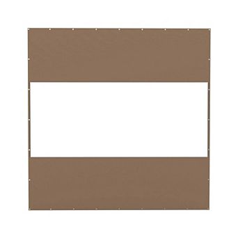 PVC Outdoor Curtain, 10'Hx10'W, Weather Resistant