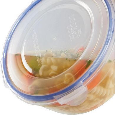 6-Piece Clear Airtight Food Storage Containers with Lids, Stackable, BPA-Free