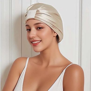 100% Silk Bow Style Caps