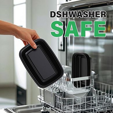 50-Pack 32 oz Meal Prep Containers with Lids BPA-Free, Microwave & Freezer Safe