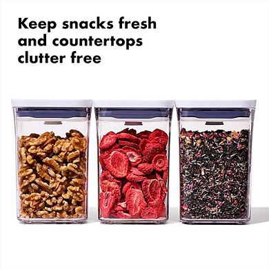 3-Piece Small Square POP Storage Container Set