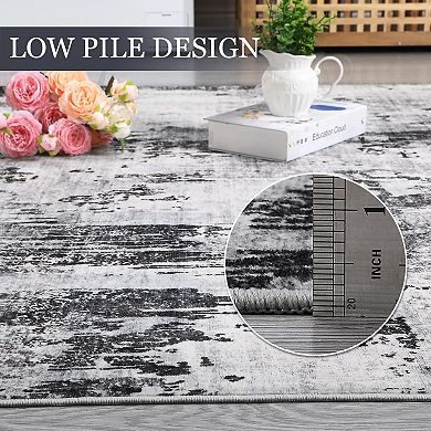 ANIXOL Washable Vintage Area Rug