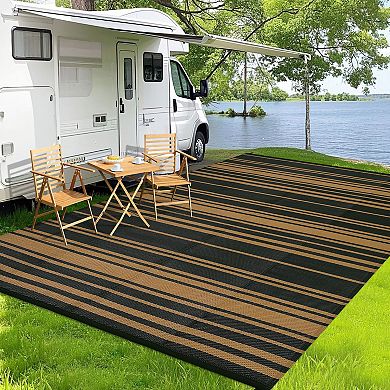 ANIXOL Outdoor Reversible Plastic Rug