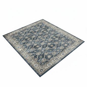 ANIXOL Vintage Washable Floral Area Rug