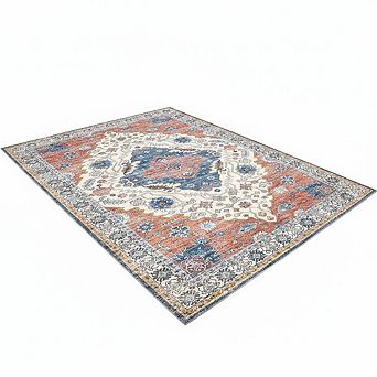 ANIXOL Machine Washable Low Pile Area Rug