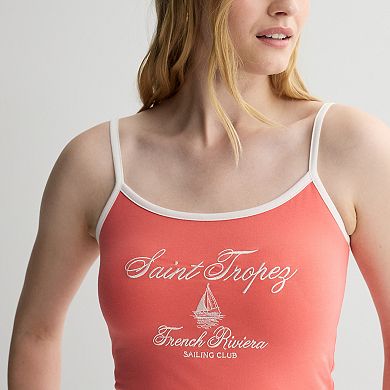 Juniors' Saint Tropez Tank Top