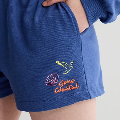 Juniors' Coastal Icon Terry Shorts