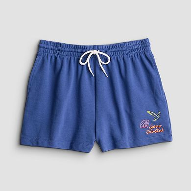 Juniors' Coastal Icon Terry Shorts