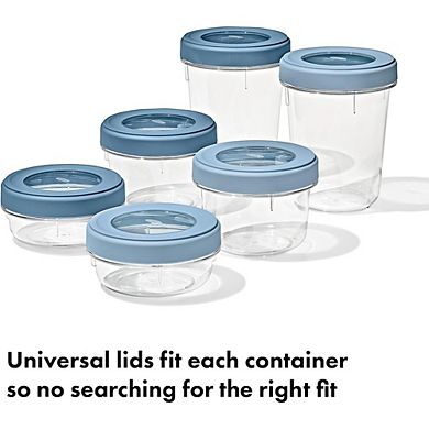 Twist & Stack 12-Piece Airtight Food Storage Set