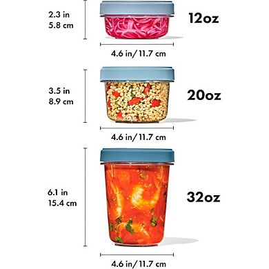 Twist & Stack 12-Piece Airtight Food Storage Set