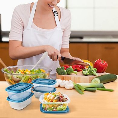 10-Piece BPA-Free Food Storage Containers, 0.53 Qt, Microwave & Freezer Safe