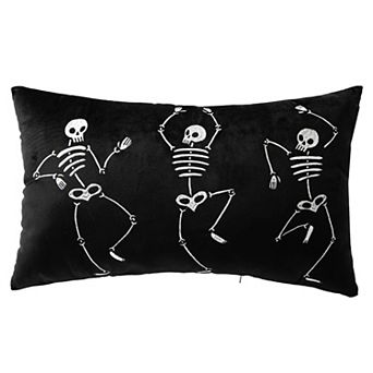 Celebrate Together™ Dancing Skeletons Decorative Pillow