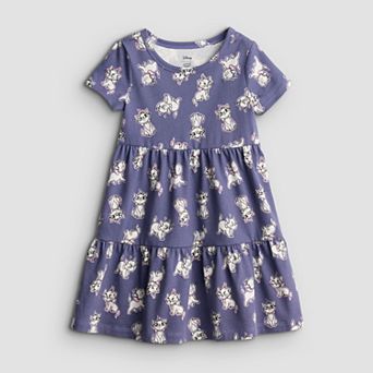 Baby & Toddler Girl Jumping Beans® Disney's The Aristocats Marie Tiered Jersey Dress