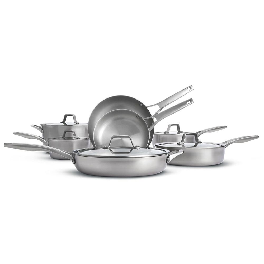 Calphalon® Premier™ Stainless Steel 12-Piece Cookware Set