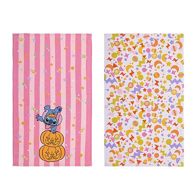 Celebrate Together™ Disney's 2-Piece Halloween Stitch Kitchen Towel Set