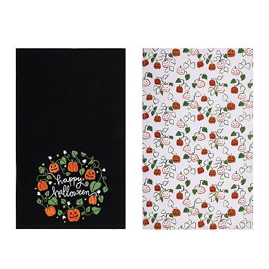 Celebrate Together™ 2-Piece Happy Halloween Kitchen Towel Set
