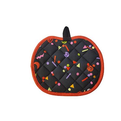 Celebrate Together Halloween 2-Piece Oven Mitt & Pumpkin Pot Holder Set