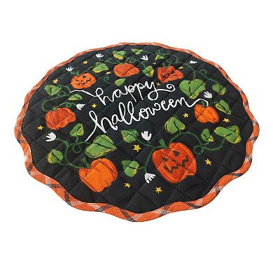 Celebrate Together Halloween Reversible Quilted Placemat