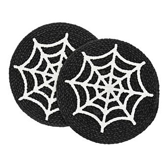 Celebrate Together™ Halloween 2 pc Spiderweb Trivet Set