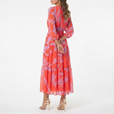 Women's Taylor V-Neck Tiered Maxi Dress